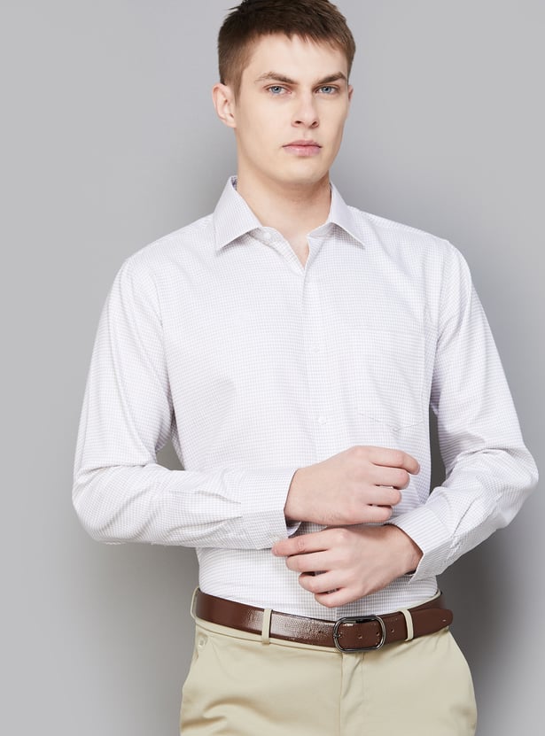 VAN HEUSEN Patterned Regular Formal Shirt
