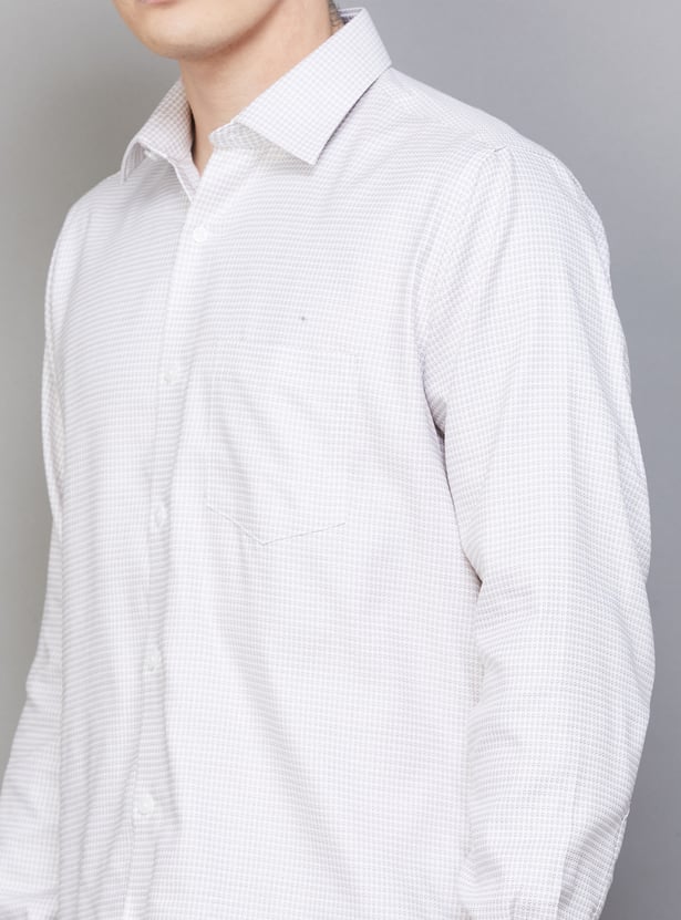 VAN HEUSEN Patterned Regular Formal Shirt