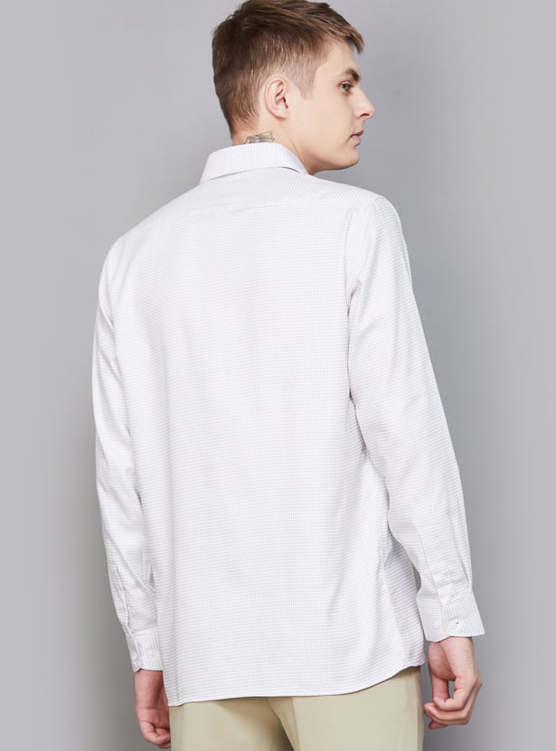 VAN HEUSEN Patterned Regular Formal Shirt