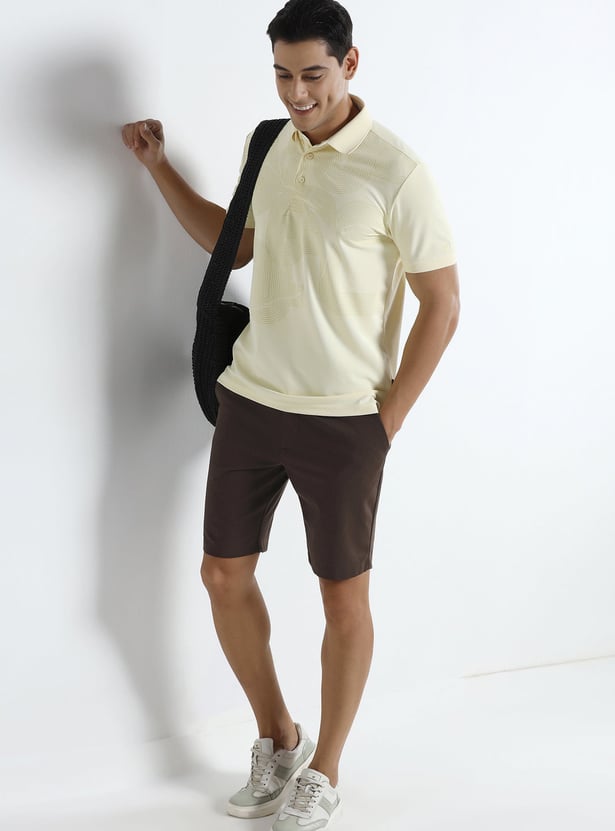 BLACKBERRYS CASUAL Printed Polo T-shirt