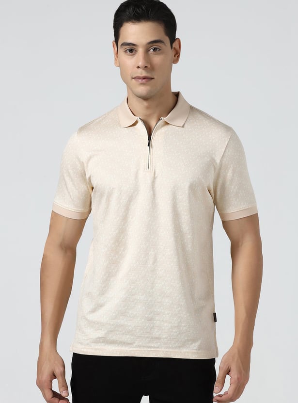 BLACKBERRYS CASUAL Printed Polo T-shirt