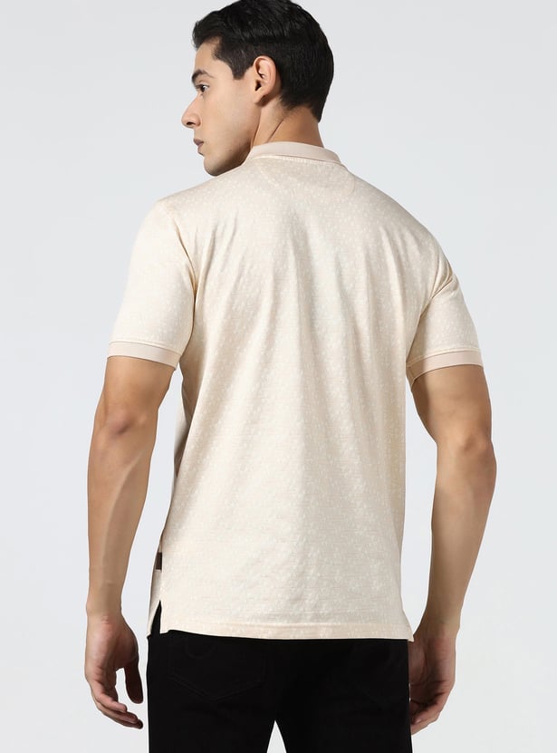 BLACKBERRYS CASUAL Printed Polo T-shirt
