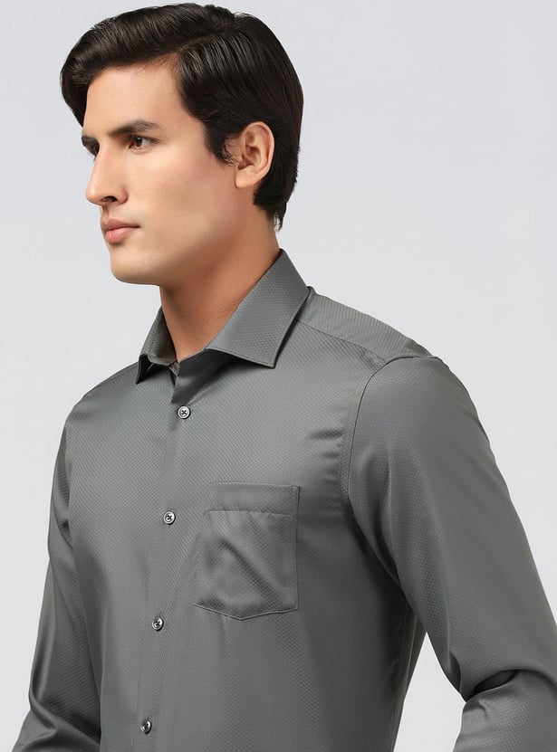 BLACKBERRYS Solid Regular Fit Formal Shirt