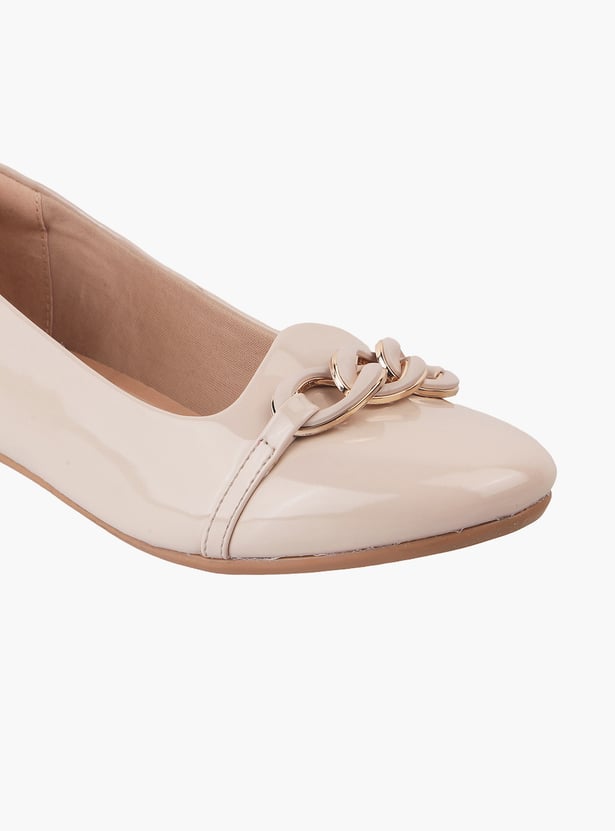 CATWALK Solid Ballerinas with Round Toe