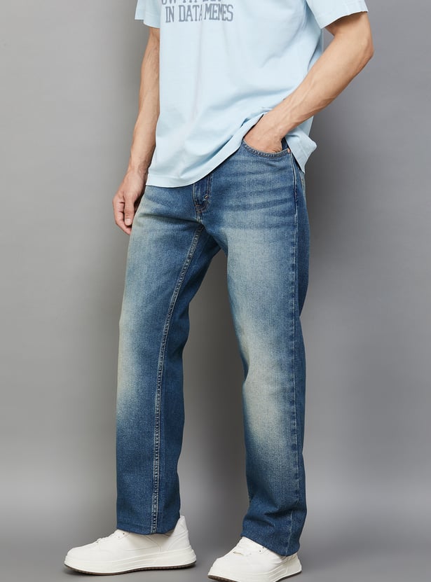 LEVI'S Whiskered Slim Straight Jeans