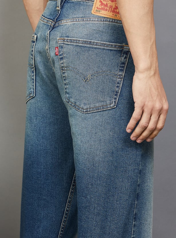 LEVI'S Whiskered Slim Straight Jeans