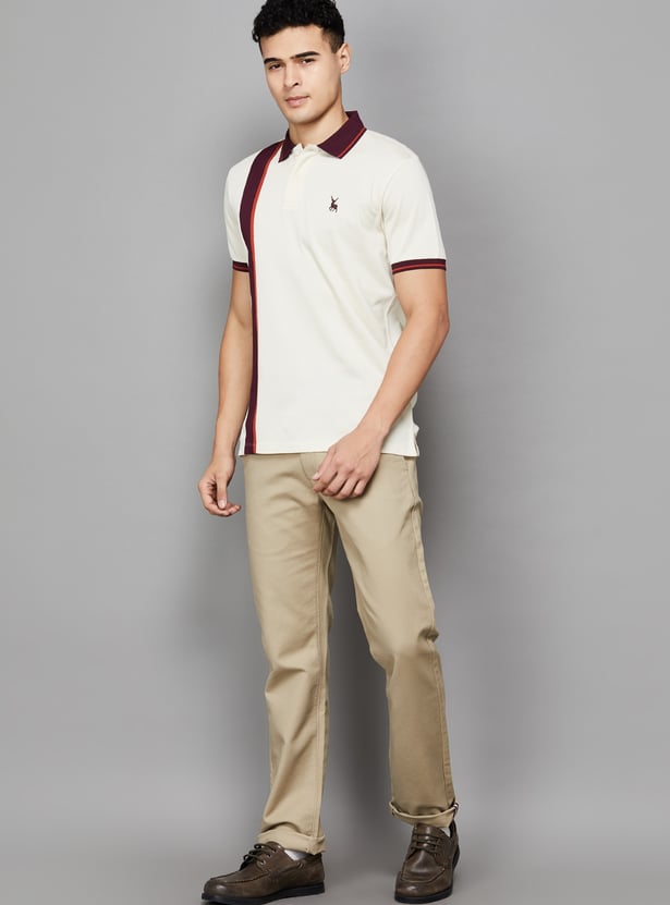 ARROW SPORT Solid Regular Trousers