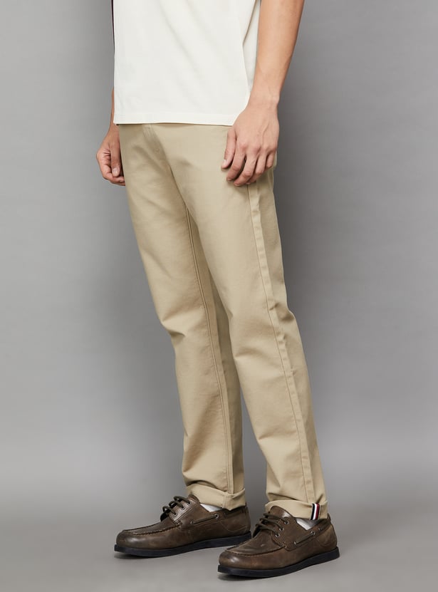 ARROW SPORT Solid Regular Trousers