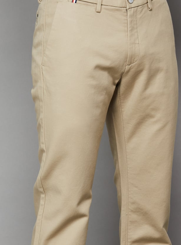 ARROW SPORT Solid Regular Trousers
