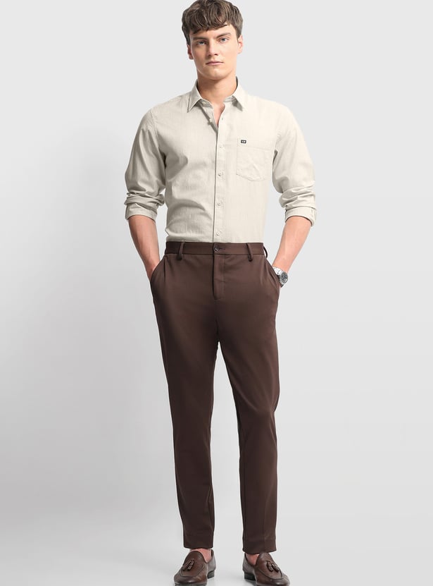 ARROW SPORT Solid Slim Fit Shirt
