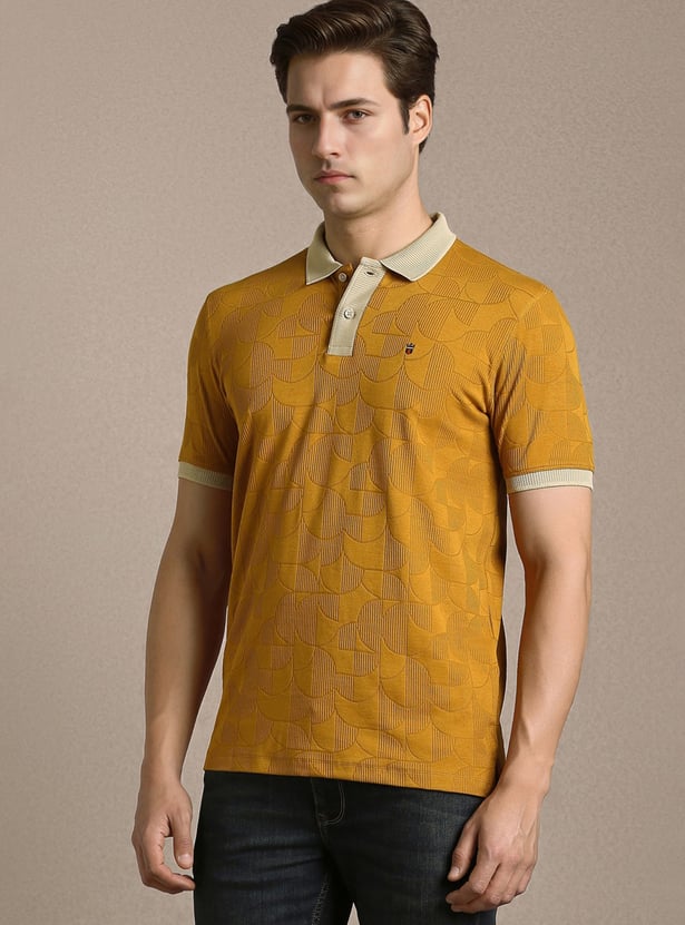 LP JEANS Solid Polo T-shirt