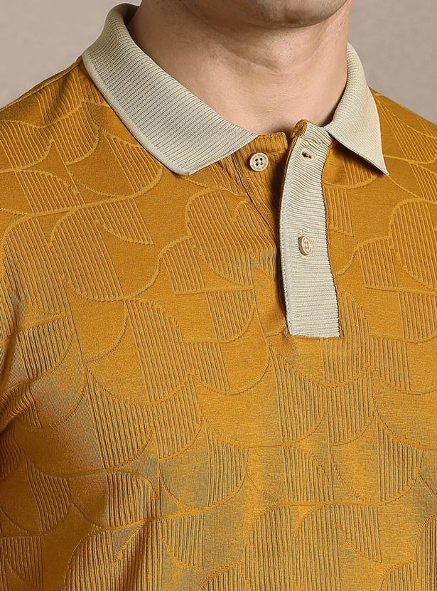 LP JEANS Solid Polo T-shirt