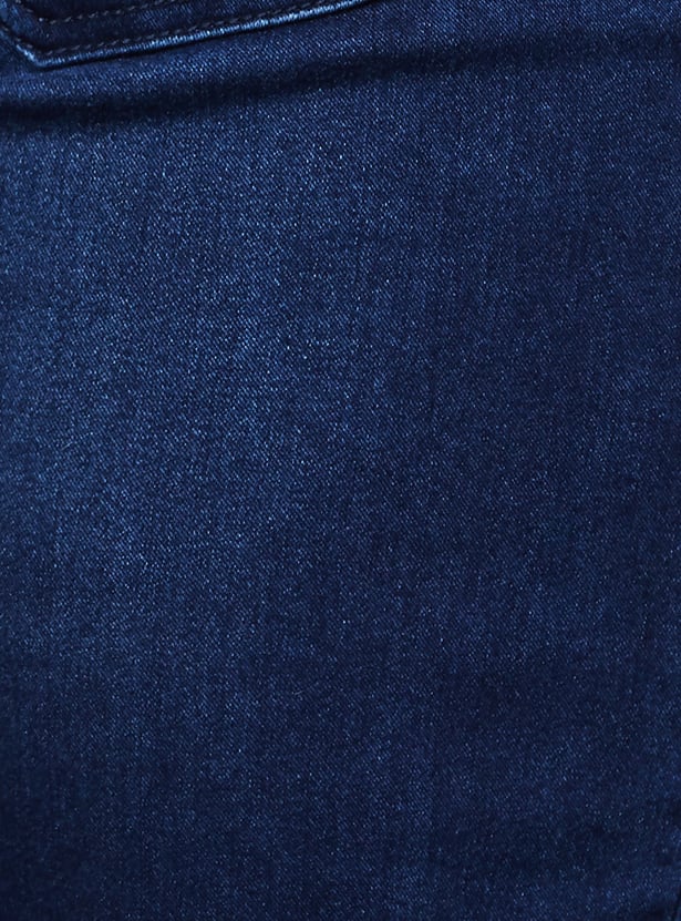 CELIO Darkwashed Slim Tapered Jeans