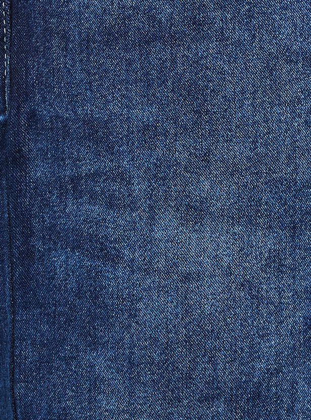 CELIO Darkwashed Slim Tapered Jeans