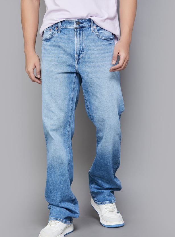 AMERICAN EAGLE Washed Bootcut Jeans