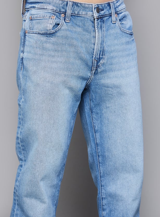 AMERICAN EAGLE Washed Bootcut Jeans