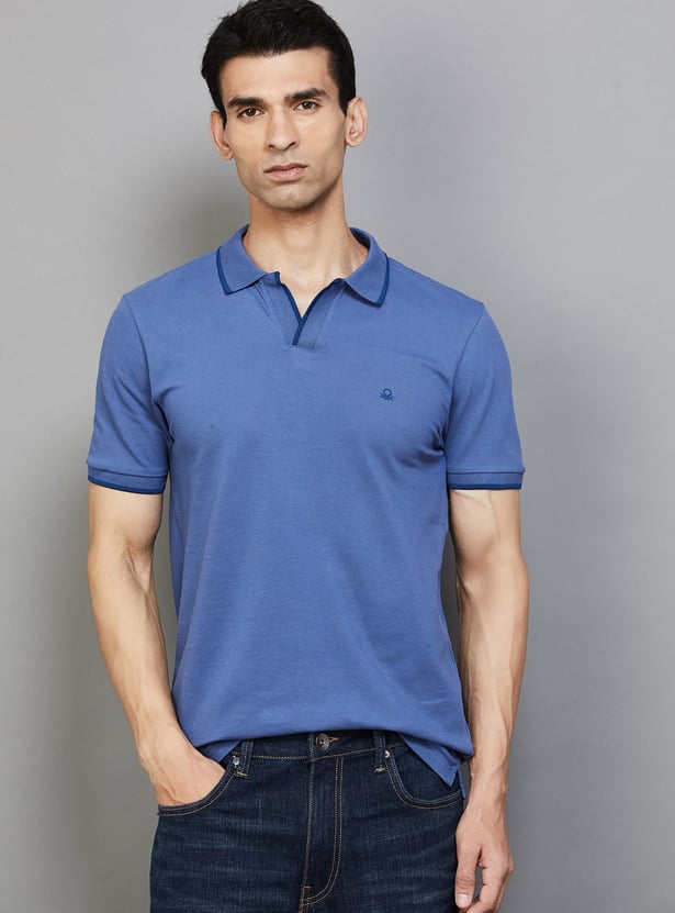 UNITED COLORS OF BENETTON Solid Polo T-shirt
