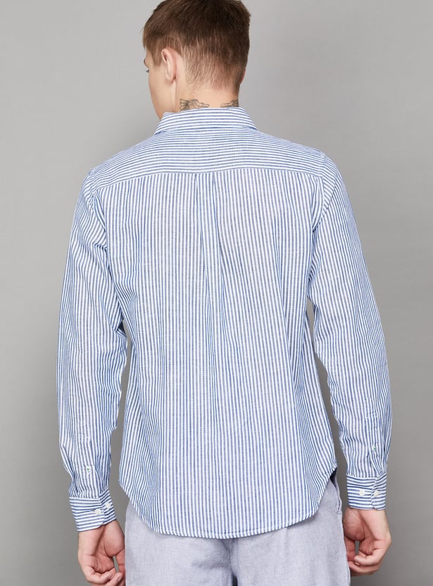 UNITED COLORS OF BENETTON Striped Regular Fit Shirt