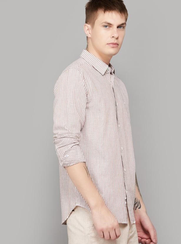 UNITED COLORS OF BENETTON Striped Regular Fit Shirt