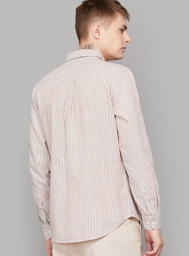 UNITED COLORS OF BENETTON Striped Regular Fit Shirt
