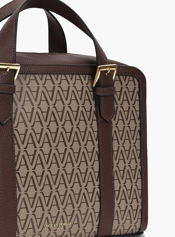 ACCESSORIZE LONDON Monogram Handheld Bag