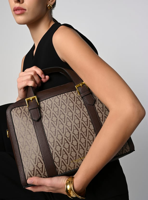 ACCESSORIZE LONDON Monogram Handheld Bag