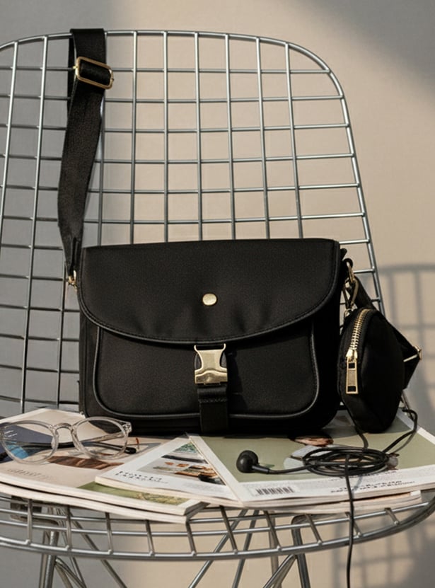 ACCESSORIZE LONDON Solid Sling Bag