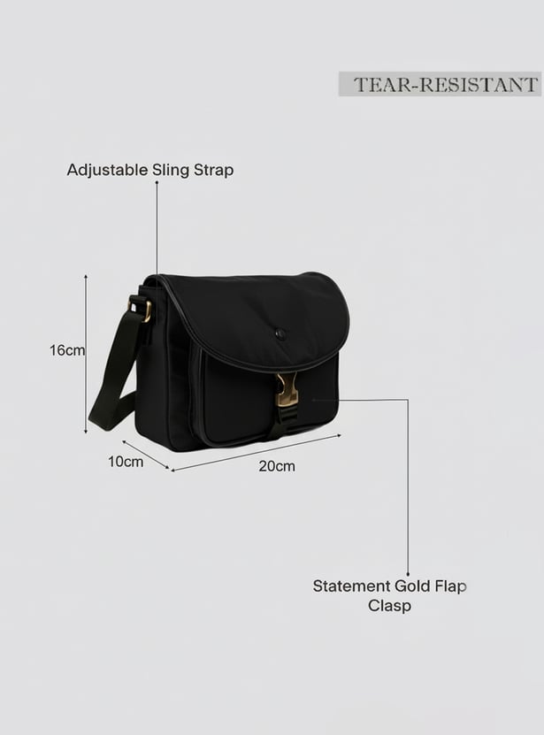 ACCESSORIZE LONDON Solid Sling Bag