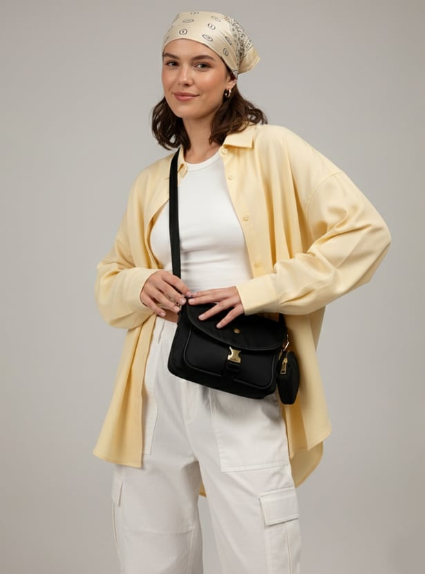 ACCESSORIZE LONDON Solid Sling Bag