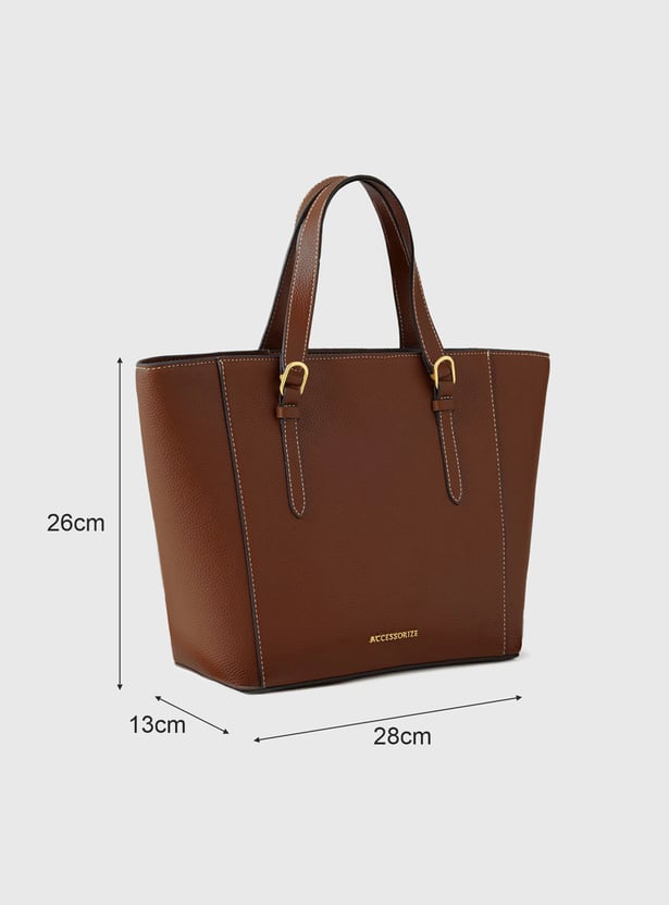 ACCESSORIZE LONDON Solid Handheld Bag
