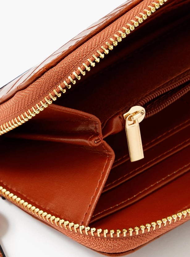 ACCESSORIZE LONDON Embossed Wristlet Wallet
