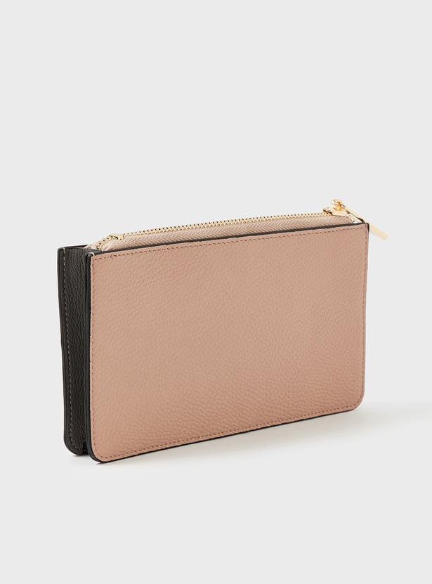 ACCESSORIZE LONDON Embossed Wristlet Wallet