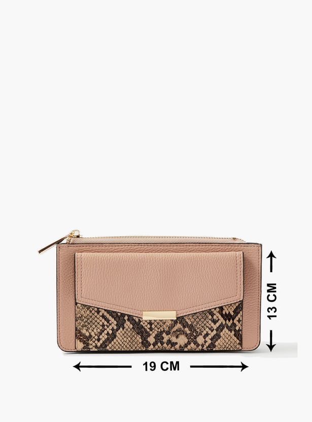ACCESSORIZE LONDON Embossed Wristlet Wallet