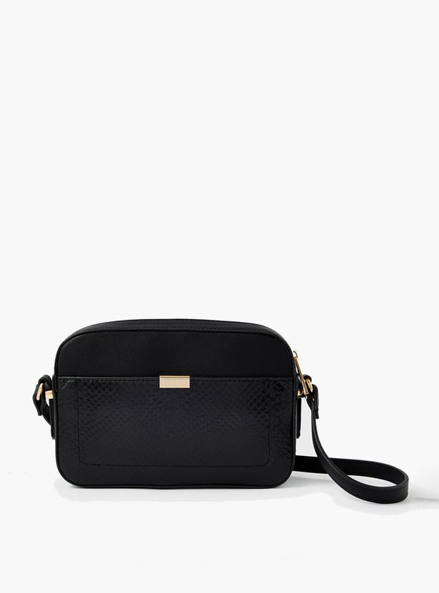 ACCESSORIZE LONDON Textured Sling Bag