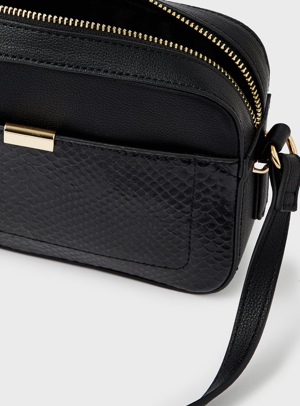 ACCESSORIZE LONDON Textured Sling Bag