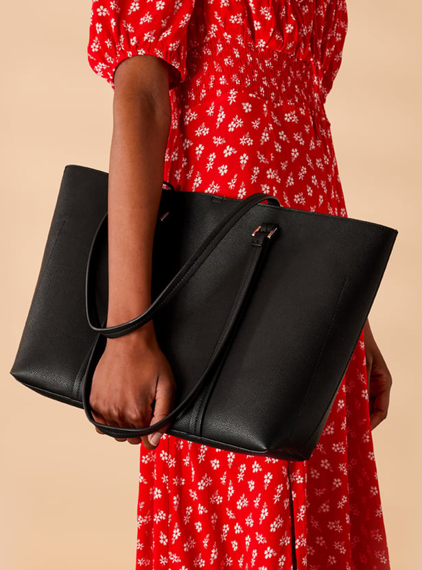 ACCESSORIZE LONDON Solid Tote Bag