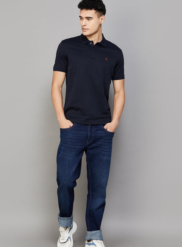 VH SPORTS Textured Polo T-shirt