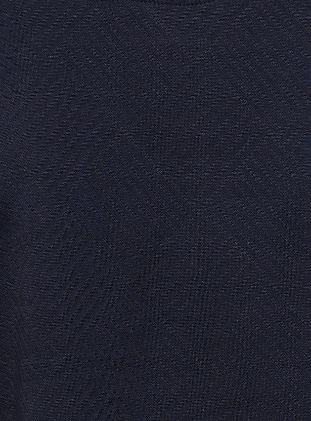 VH SPORTS Textured Polo T-shirt