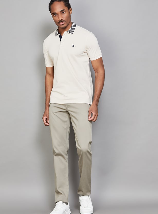 VH SPORTS Solid Polo T-shirt