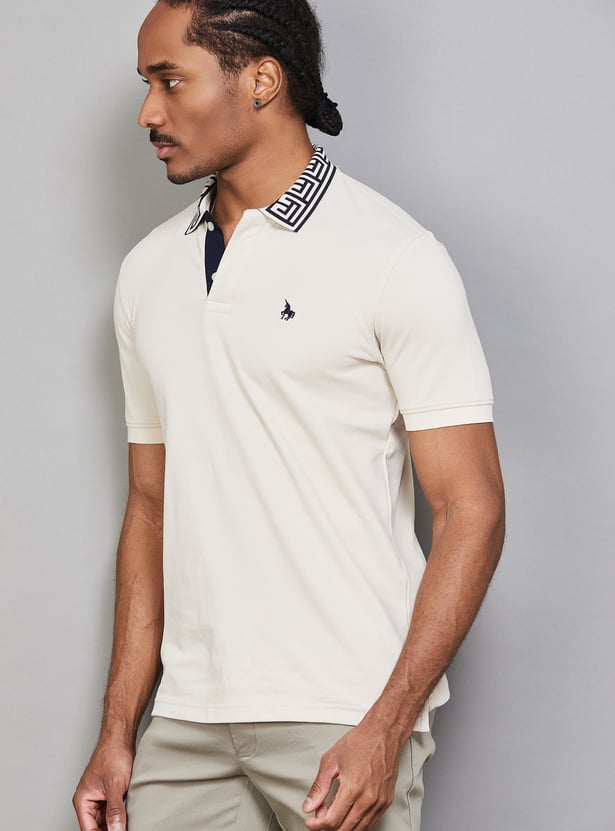 VH SPORTS Solid Polo T-shirt
