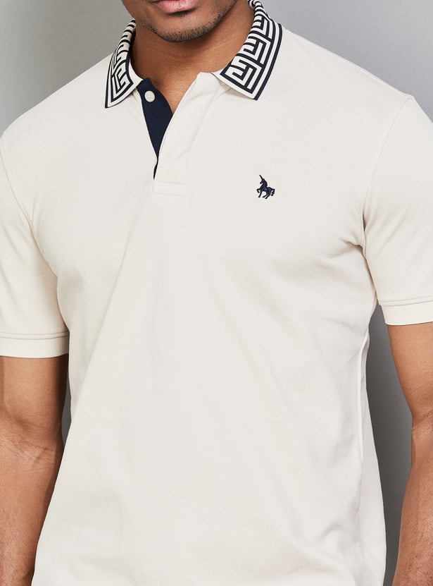 VH SPORTS Solid Polo T-shirt