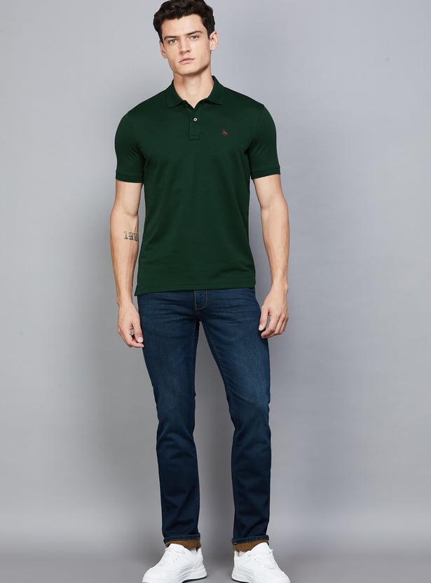VH SPORTS Patterned Polo T-shirt