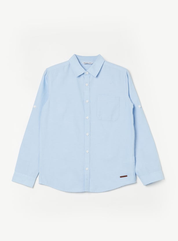 FAME FOREVER Boys Solid Shirt