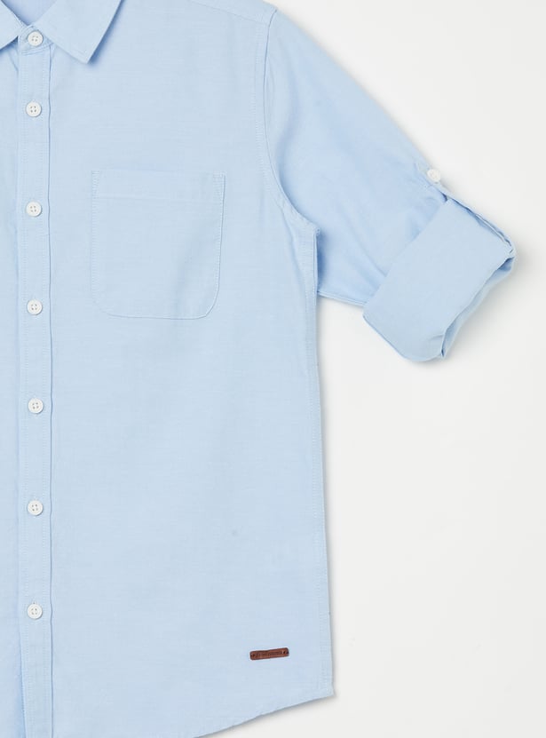 FAME FOREVER Boys Solid Shirt