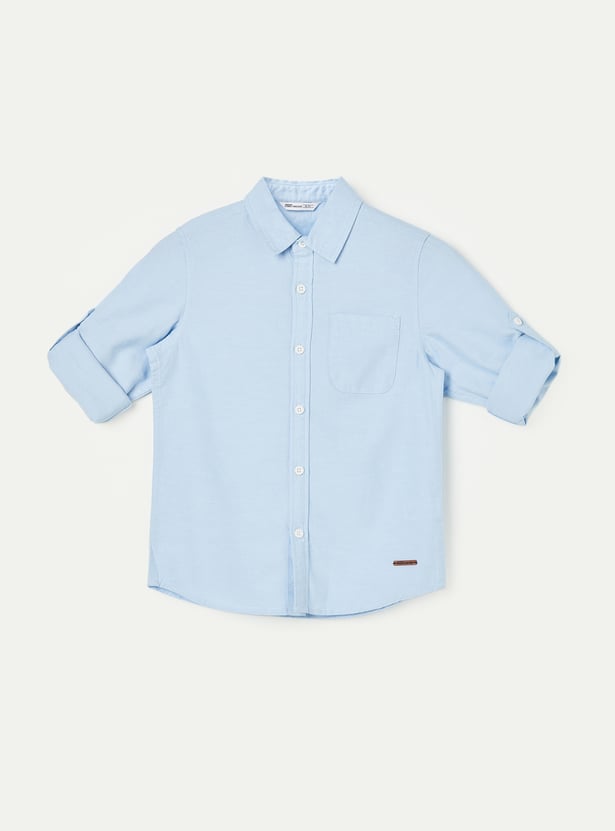 FAME FOREVER Boys Solid Shirt