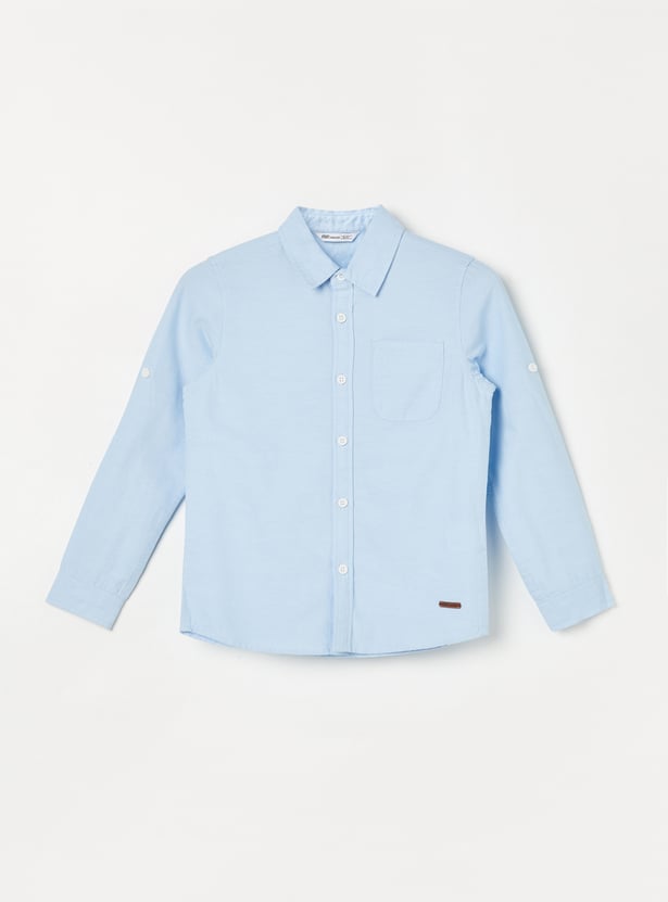 FAME FOREVER Boys Solid Shirt