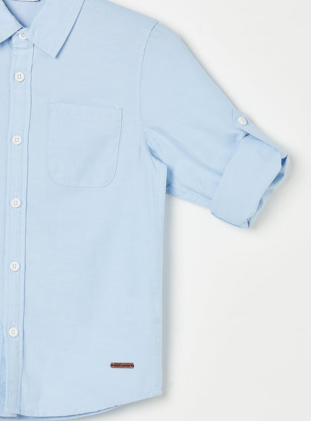 FAME FOREVER Boys Solid Shirt