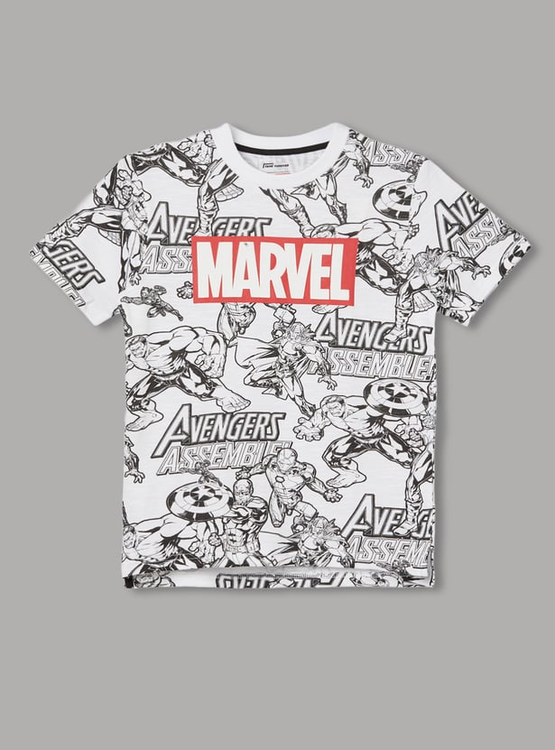 FAME FOREVER Boys Avengers T-shirt