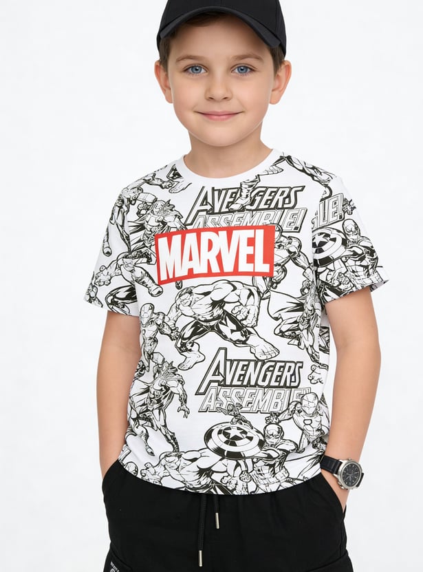 FAME FOREVER Boys Avengers T-shirt