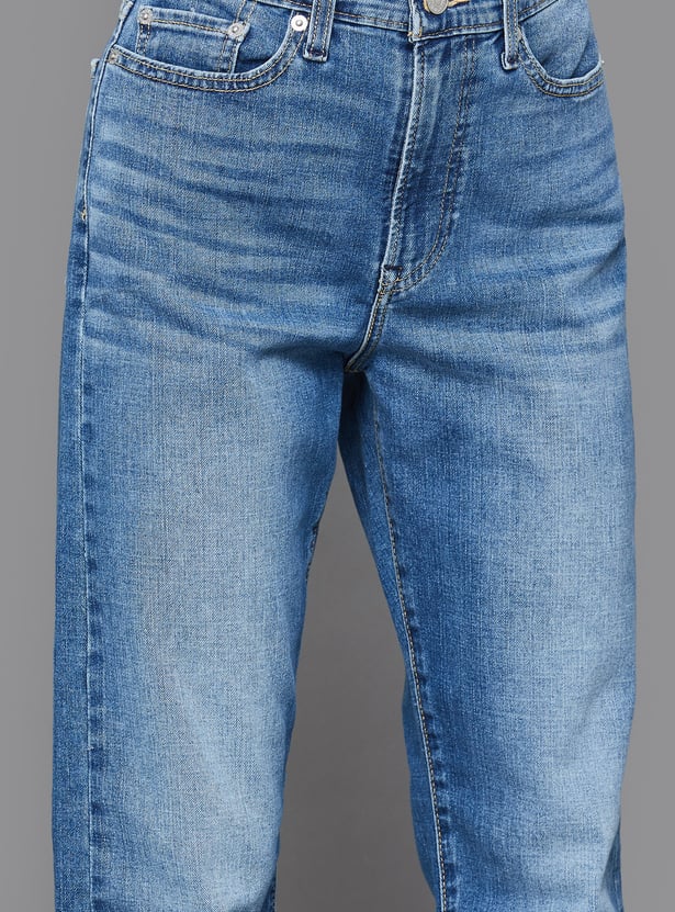 LEVI'S Solid Straight Fit Jeans